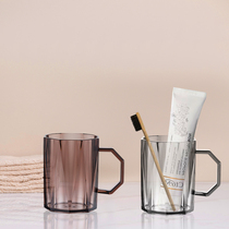 Mouthwash Cup home brushing Cup Cartoon creative simple dental cylinder students a couple toothbrush cup wash set