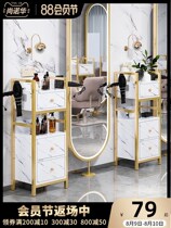Barber shop cabinet tool table hair tool cabinet hair salon special hot dyeing trolley beauty salon rack