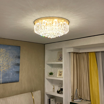 Flundia modern crystal ceiling lamp bedroom study cloakroom aisle light romantic luxury crystal lamp 005