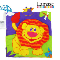 Rama Z baby anti-collision bed crib cloth book touch sound paper visual puzzle early education childrens toys