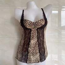 Brand tail BAO WEN with bra integrated belly camisole vest-free bra sculpting thin body underwear