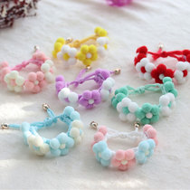 Cat Collar Pet Dog Hairball Flower Neck Teddy Puppies Bai Bear Small Dog Cute Jewelry