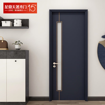 Longding Tianzhe wooden door solid wood composite paint environmental protection custom kitchen and bathroom silent door indoor PD01B-2