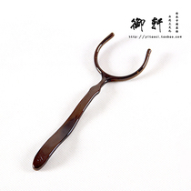 Yuxuan tea set special kung fu tea set accessories transparent plastic tea cup holder Tea fork tea tray