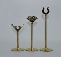 Titanium gold stainless steel table number plate Circa Table Seats Card Holder number clip Wedding Celebration Table Card Holder sheet clip