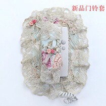 European doorbell cover dust cover Home decoration wall sticker embroidery lace Walkie talkie videophone cover protective cover