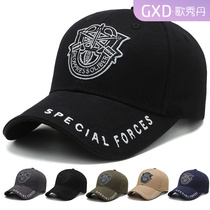 Embroidery camouflage hat mens Korean version of the tide of new fashion casual mens baseball cap cap visor hat mens hat