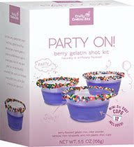 Party On Berry Gelatin Shot Kit - Kid Friendly P