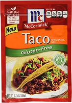 Mccormick Seasoning Mix Gluten-free Taco 1 25oz Pack