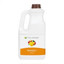 Tea Zone 64 oz Mango Syrup Tea area 1814 4g Mango Syrup