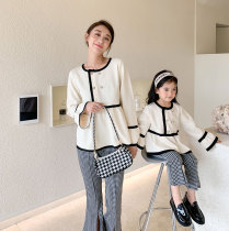 High-end spring fitted small fragrant Western style red mu nv zhuang 2021 new trend trendy houndstooth suit