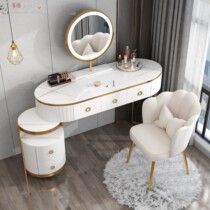Light luxury Nordic dresser bedroom modern simple net red ins wind storage cabinet integrated makeup table female small apartment