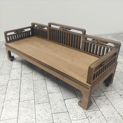 taobao agent [One year old and one] OB11/12 points of ancient style furniture Luohan bed 2 props scene customization