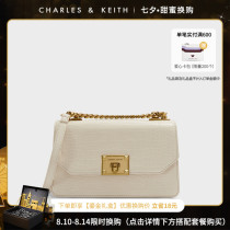 (Tanabata GIFT)CHARLES&KEITH CROCODILE PATTERN CK2-80781126-2 ONE SHOULDER ARMPIT KING BAG