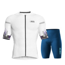 Lamparda New Riding Suit Suit Men Short Sleeve Summer Speed Dry Blouse Mountain Road Bike Clothing Equipment