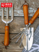 Love Lith Garden Art Tool Shovels Rake Suit Stainless Steel Planting Earth Home Iron Shoveling Vegetable Farming Flower Tools