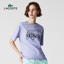 LACOSTE French crocodile women 21 new fashion casual sports round neck short sleeve t-shirt women) TF0610