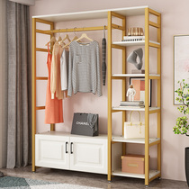 Coatrack wardrobe floor-to-floor simple modern bedroom creative hanger Net Red household clothes shelf clothes rack