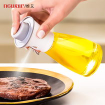 Fuel injection bottle spray press type barbecue fuel injection pot fitness home kitchen cooking oil olive oil Glass oil control pot