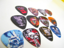 vorson rock guitar pick skull personality pick celluloid material punk CRP-12-KIT
