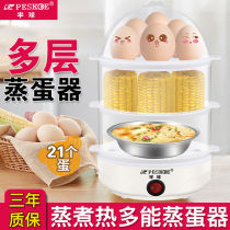 Hemisphere automatic power off egg cooker household egg steamer small breakfast artifact multifunctional steamed egg soup dormitory mini