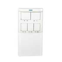 Home Bathroom Toilet Wind Heating Linkage Special Five Open Bathrobe switch 5 open with slide lid 16A waterproof panel