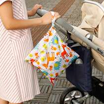 Take the baby out to receive the bag artifact Baby hanging on the stroller bag portable diaper bag Mom portable