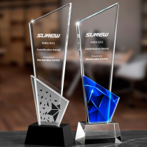 Creative Crystal Trophy Custom Medal Customized Excellent Employee Games Competition Awards High-end Atmospheric Souvenirs