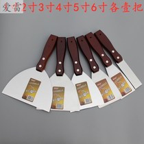 Flat production knife roasted cold noodles full set of shovel tools set squid iron plate set for fried rice