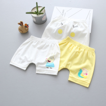 Baby Summer big fart shorts baby outside wearing pure cotton pp pants male and female slim down Harun Ocean Gas 0-3 years 2