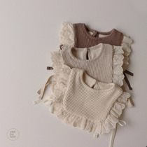 NEXT TUTU baby vest female baby sweet hollow lace princess wear clothes outside windproof vest