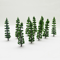 Sand Pan Scene Model DIY Mini Outdoor Simulation Small Tree Model Green Tree Micro Landscape Finished Tree