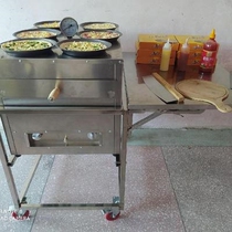 Net celebrity stall snack machine automatic baking box gas stove park high temperature stove equipment stove entrepreneurial type