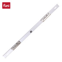 Funi BJ03 aluminum alloy L-shaped newspaper clip 66 4CM newspaper engineering drawing column rack clip newspaper clip newspaper