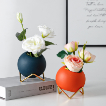 Simulation plant fake flower green plant ornaments Nordic small potted Desktop Mini Net red ins Wind creative living room bonsai