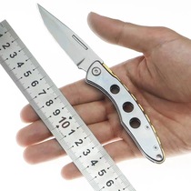 Household stainless steel folding fruit knife convenient dormitory melon knife portable household knife sharp Peel knife