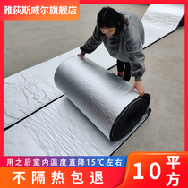 Fire insulation board High temperature resistant sun room roof roof shed heat insulation cotton sunscreen self-adhesive insulation cotton roof insulation material