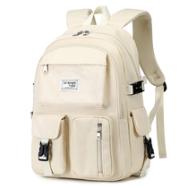 Junior high school students female schoolbag middle school students 2021 new primary school students large capacity high school backpacks childrens backpack travel