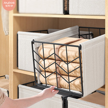 Jia helper clothes storage basket wardrobe finishing folding storage box fabric storage box snacks books clothing storage