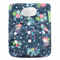 Goodbum baby washable waterproof side leak breathable Velcro pocket diaper pants hookloopdiaper