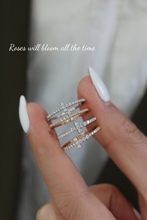 Ювелирные украшения 18 кг Т - образное кольцо с бриллиантовым кольцом 10 минут 20 минут Au750