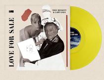Tony Bennett Lady Gaga Love For Sale LP limited yellow glue