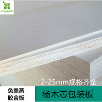 Poplar packaging board plywood 15mm multi-layer plywood fumigation-free plywood custom pallet board packing box Board