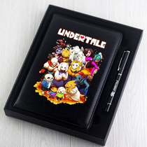 Under the legend Undertale Frisker shirt Stolyl small flower notepad notebook hand-written gift