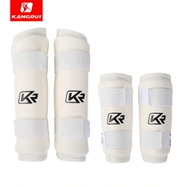 Kangrui Taekwondo arm and leg protection combination karate elbow protection Martial arts fighting adult childrens sports environmental protection protective gear