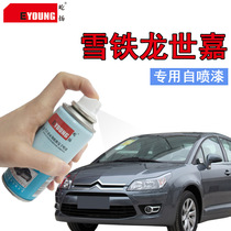 For Citroen Sega scratch repair self-painted crystal silver gray white red platinum gray Elysee paint pen