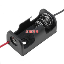 Single section 1 2AA battery holder ER14250 14250 lithium battery cartridge line CR2 lithium battery holder with wire