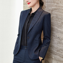 High-end professional clothing temperament goddess Fan president suit suit female spring and autumn lady dress manager overalls suit suit