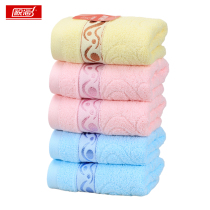 5 strips of Soft Adult cotton wash towel cotton household guests absorbent wedding return wholesale