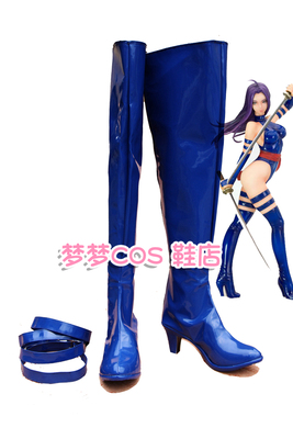 taobao agent No. 1714 X-Men X-MAN Marvel Beautiful Girl PSYLOCKE COSPLAY Shoes